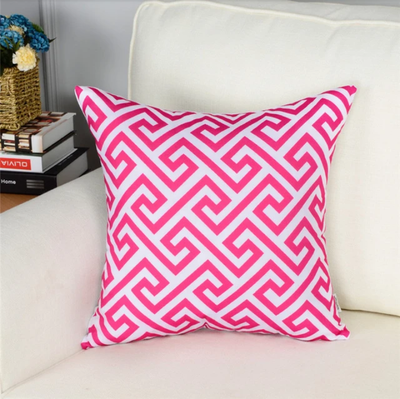 Funda de Almohada Geométrica de Felpa Suave - Image 28