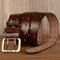Cinturón de Cuero para Hombre - Diseño Versátil y Resistente