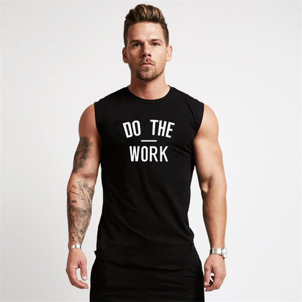 Musculosa Deportiva Estilo Europeo Americana con Estampado de Letras para Fitness - Image 10
