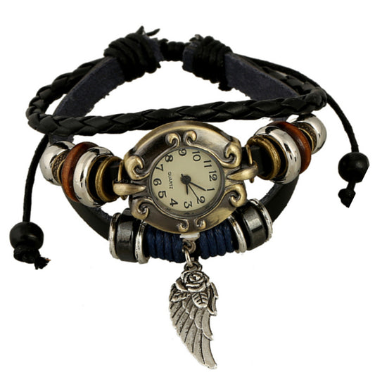 Reloj Pulsera de Cuero Vintage