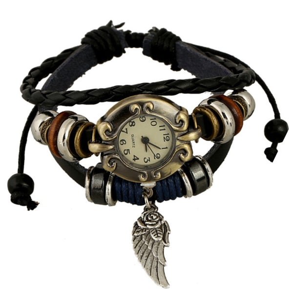 Reloj Pulsera de Cuero Vintage