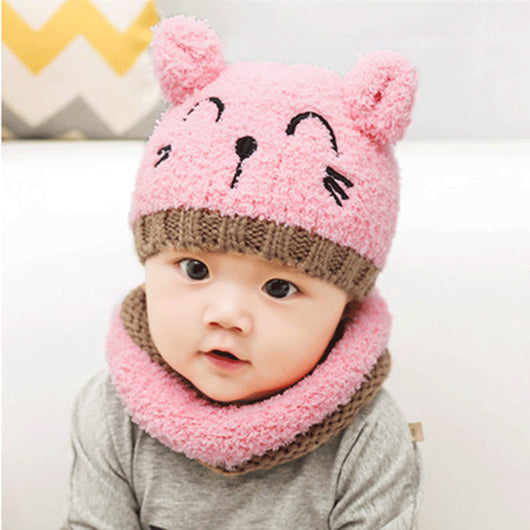 Gorro y Bufanda de Lana para Bebé - Image 8
