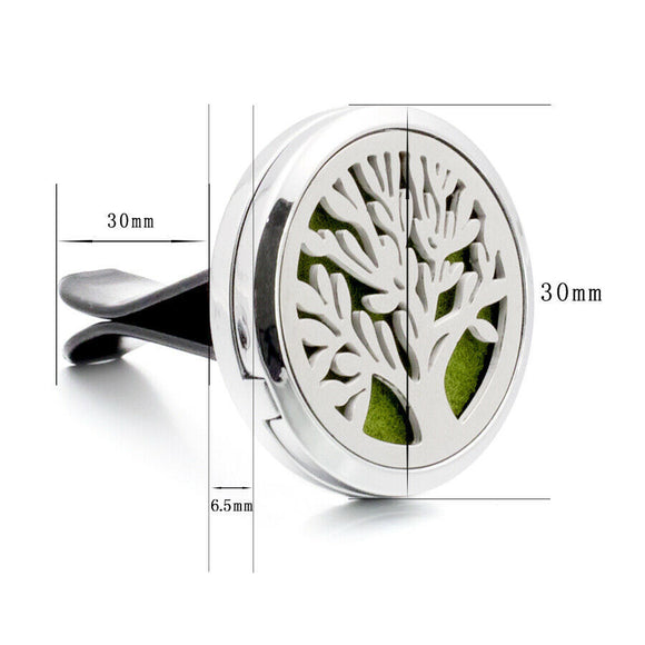 Ambientador de Auto Árbol de la Vida 30mm - Decoración Perfumada en Aleación