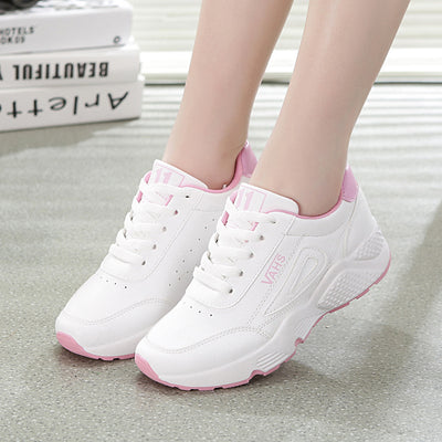 Zapatillas de Running con Plataforma Blancas