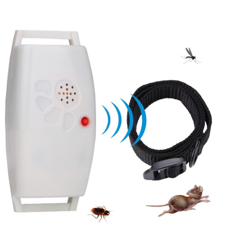Repelente Ultrasónico de Insectos para Perros