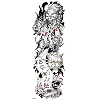 Tatuaje Temporal Impermeable de Brazo Completo - Image 16