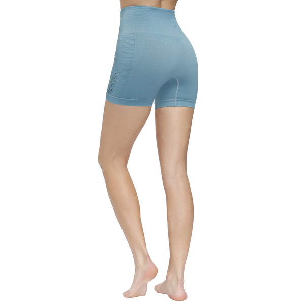 Shorts Jacquard con Recortes