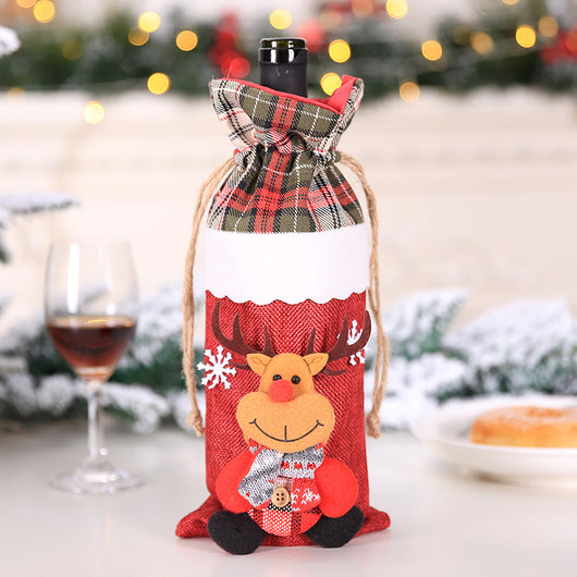 Calcetines Navideños para Botellas de Vino - Image 30