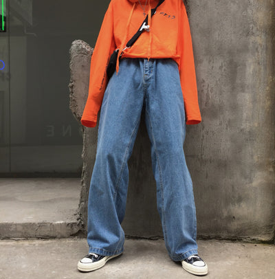 Pantalones Jean Acampanados de Pierna Ancha - Image 5