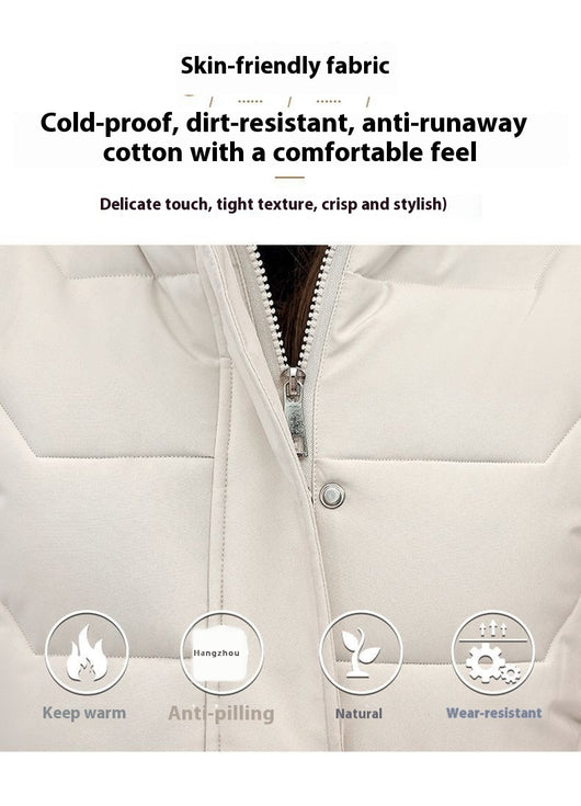 Abrigo Térmico Ajustado Reductor para Mujer - Algodón Premium Invierno - Image 14