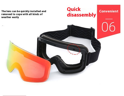 Gafas de Esquí con Doble Lente Antivaho - Protección Ocular Premium - Image 32