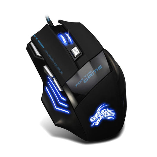 Ratón Gaming Profesional Alámbrico 5500DPI con 7 Botones Programables