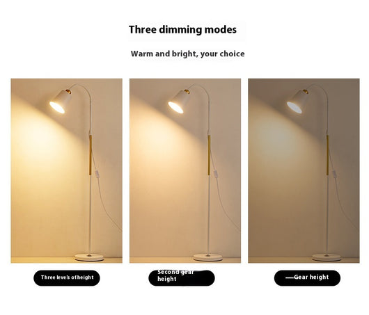 Lámpara de Pie Nórdica para Sala con Protección Visual - Image 19