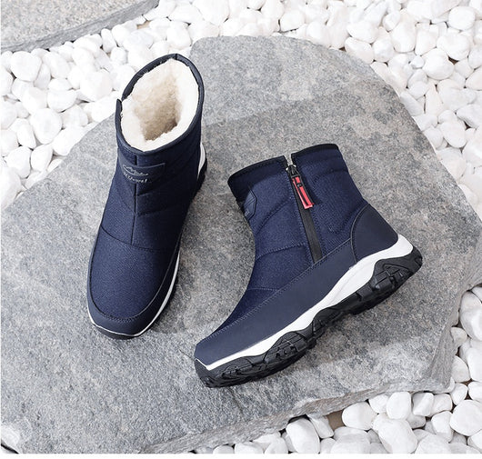 Botas de Nieve Harbin Invierno - Aislamiento Térmico Grueso y Esponjoso - Image 16