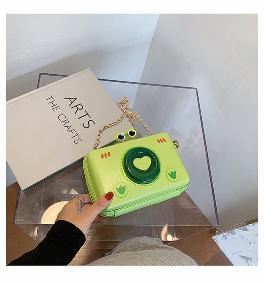 Bolso Cadena Diseño Rana Adorable - Estilo Influencer