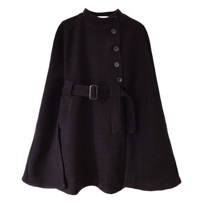 Abrigo Capa de Lana Gruesa para Invierno - Image 11