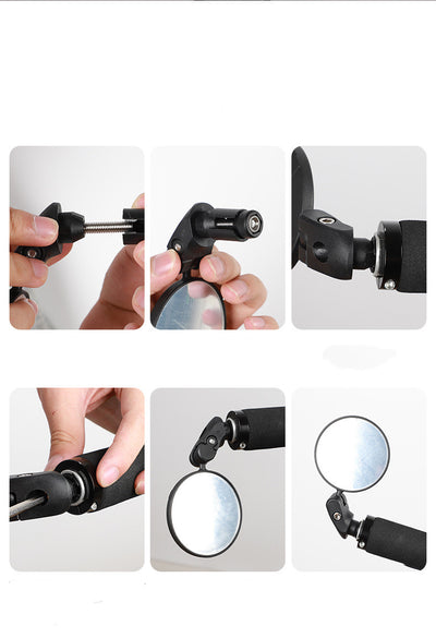 Espejo Retrovisor Universal para Bicicleta con Reflector - Image 14