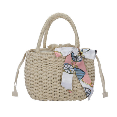 Bolso Cuadrado Tejido Portátil para Mujer - Diseño Minimalista - Image 10