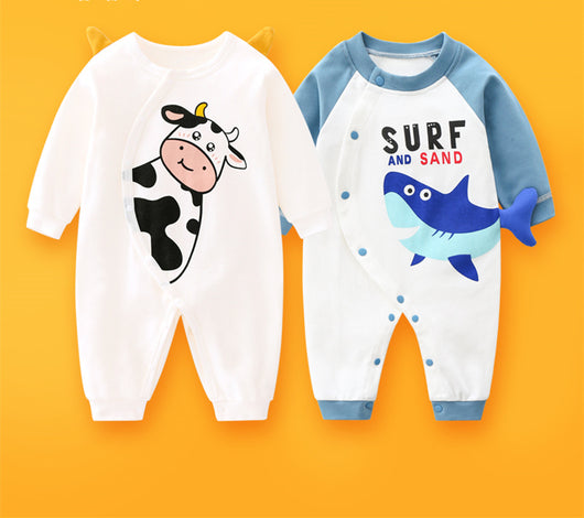 Conjunto de 2 Piezas Mameluco Manga Larga para Bebé Recién Nacido Verano - Image 9