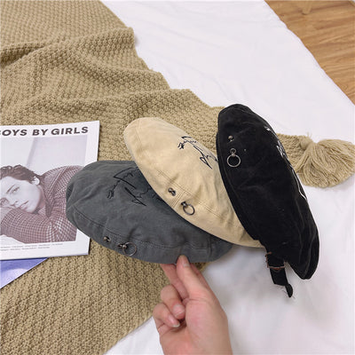 Boina Bordada con Letra Personalizada para Mujer - Image 10