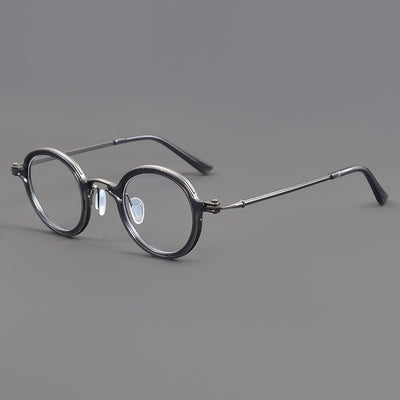 Gafas Retro de Titanio Puro con Filtro Luz Azul - Image 9