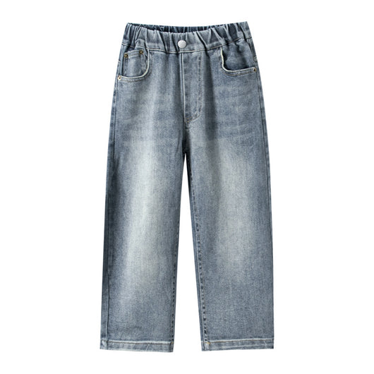 Jeans Rectos Sueltos para Hombre - Diseño Clásico Versátil - Image 5