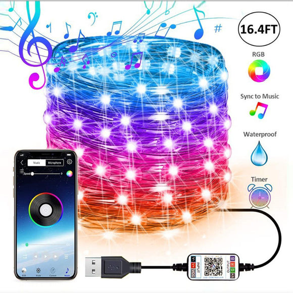 Guirnalda de Luces LED Inteligente con Control por App