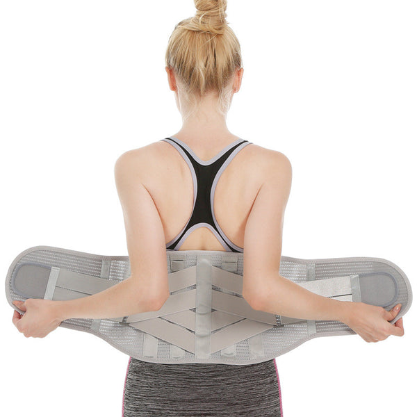 Cinturón Lumbar Autocalefactable con Placa de Acero Elástico