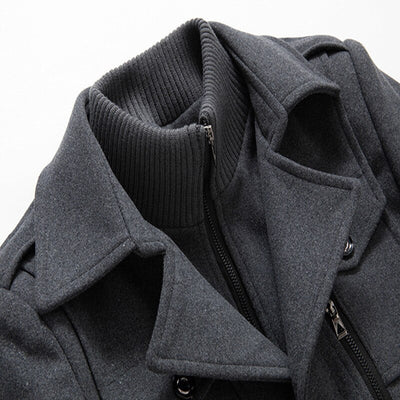 Chaqueta de Hombre Térmica con Algodón y Lana - Resistente al Frío - Image 4