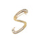 Fashion clothing accessories 26 English alphabet brooches S
