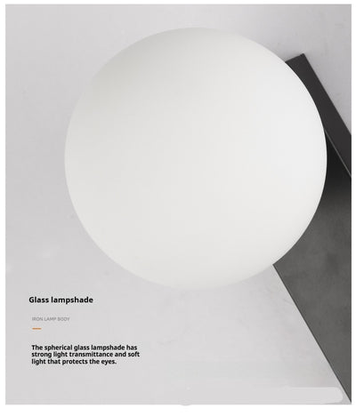 Lámpara Minimalista de Cristal para Mesita de Noche - Image 36