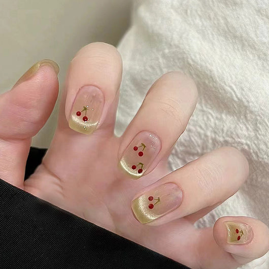 Uñas Postizas Cat Eye Rubor - Parches de Manicura Lista para Usar - Image 33