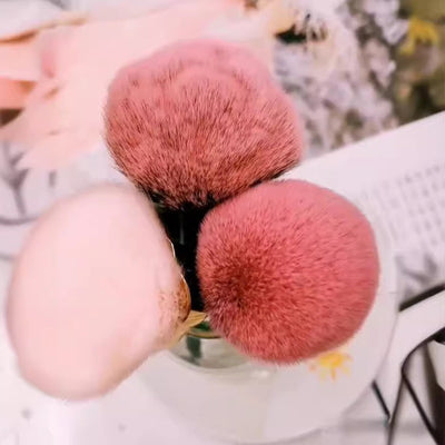 Brocha Aplicadora de Polvo Suelto Rose - Herramienta de Maquillaje Profesional - Image 15