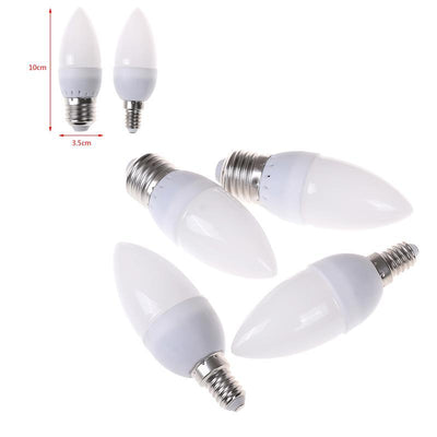 Bombilla LED Vela 3W E14 E27 220V - Ahorro de Energía Garantizado - Image 4