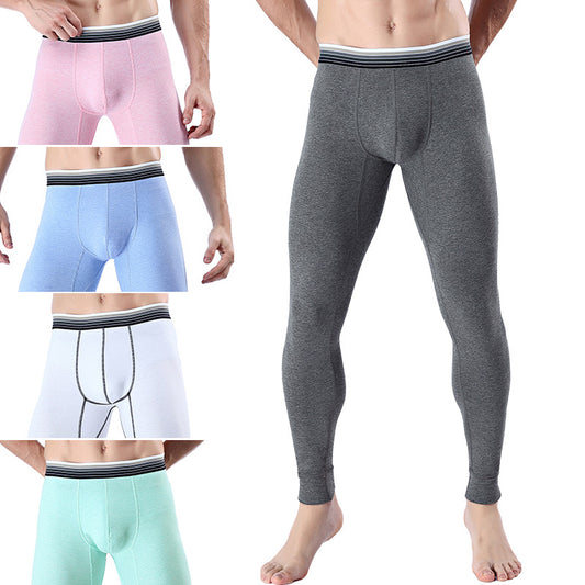 Pantalones Térmicos Cortos de Algodón para Hombre - Ajuste Abdominal Slim