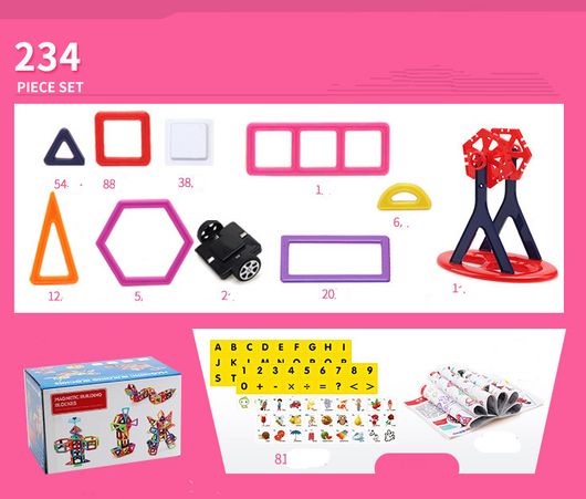 Bloques Magnéticos para Construcción Infantil - Set Educativo - Image 6