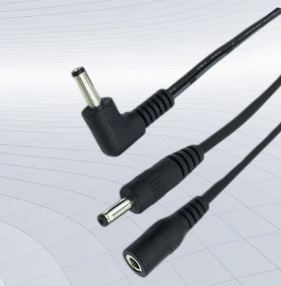 Cable de Codo DC de Cobre Negro Conductivo de Alta Durabilidad
