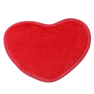 Tapete de Lana y Seda en Forma de Corazón para Dormitorio - Image 13