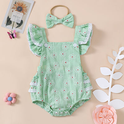 Pelele de Encaje para Niña Verano - Diseño Elegante y Cómodo - Image 4