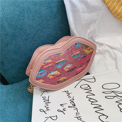 Monedero Infantil con Diseño de Labios - Bolsa Multiusos para Niñas - Image 22