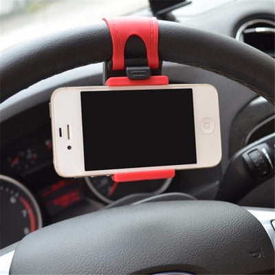 Soporte Universal para Teléfono en Auto - Clip para Volante, Bicicleta y Cámara - Image 4