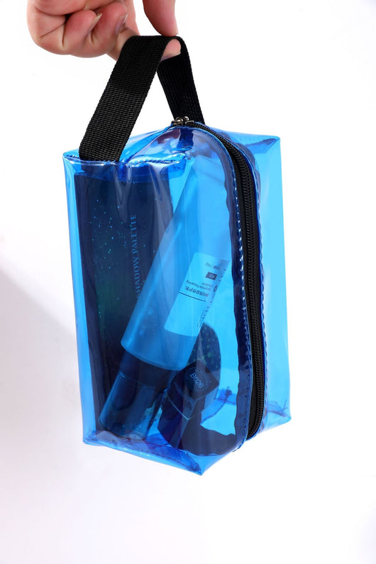 Bolsa Cosmetiquera Impermeable Multicolor con Asa de Transporte - Image 44