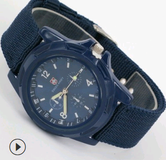 Reloj Militar Deportivo con Correa Tejida - Movimiento de Cuarzo Profesional - Image 13