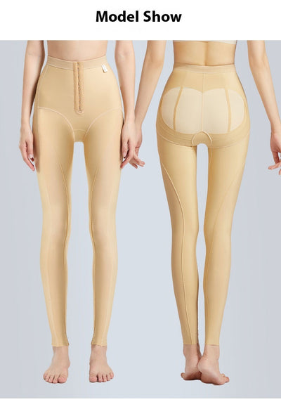 Pantalones Moldeadores Post-Liposucción Compresión Hospitalaria para Piernas - Image 16