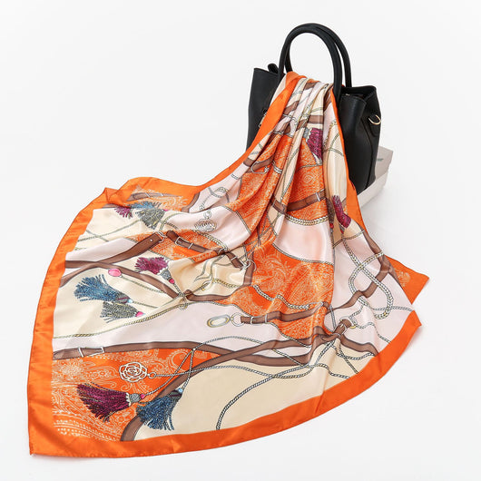 Pañuelo Elegante de Azafata - Accesorio Profesional Decorado - Image 14
