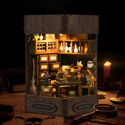 Soporte Decorativo 3D para Libros - Diseño Cabaña DIY - Image 19