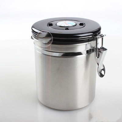 Recipiente Hermético de Acero Inoxidable para Granos de Café - Image 6