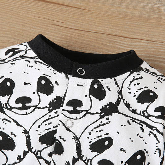 Mameluco Panda Infantil Estampado - Image 2