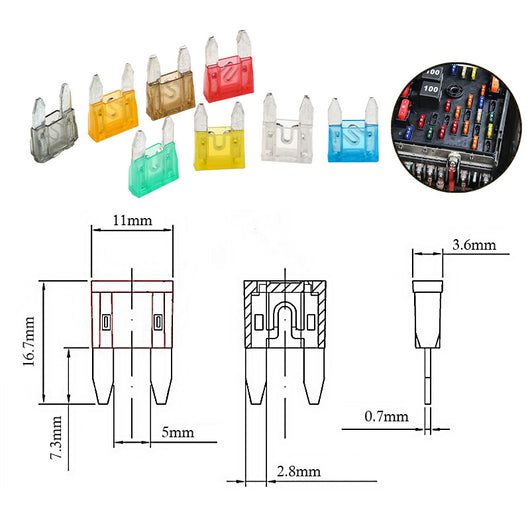 Kit de 120 Fusibles para Automóvil - Protección Eléctrica Completa - Image 9