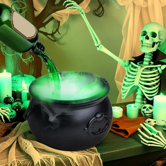 Botella Mágica Flotante Bruja Negra con Difusor - Decoración Halloween Terrorífica - Image 2